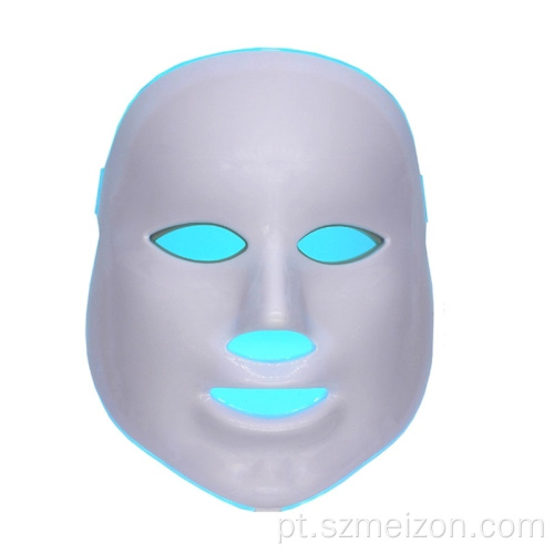 máscara facial de led de fóton antes e depois das revisões